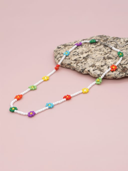 MMBEADS Miyuki Millet Bead Multi Color Flower Bohemia Handmade Beaded  Bracelet 2