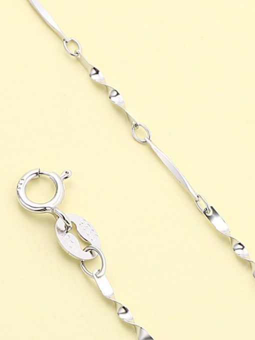 twist chain 925 Sterling Silver Minimalist  Chain