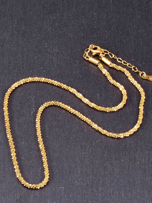 A TEEM Titanium Minimalist  chain Necklace 0