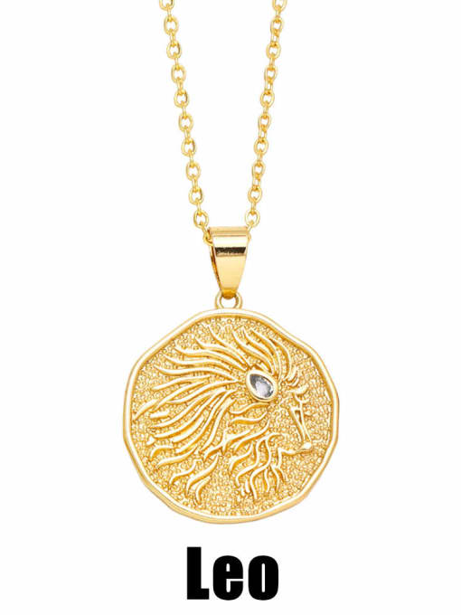 CC Brass Constellation Vintage Necklace 3