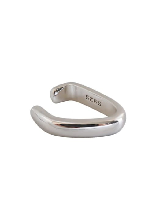 DAKA 925 Sterling Silver Geometric Minimalist Single Earring 0