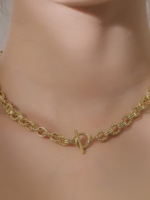 528 clavicle chain Brass Glass stone Heart Luxury Necklace