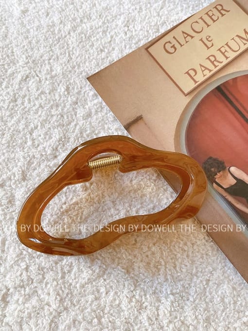 Amber 11.3cm Alloy Resin  Trend Geometric Jaw Hair Claw