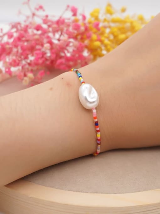 Roxi Miyuki Millet Bead Multi Color Geometric Bohemia Handmade Beaded Bracelet 1