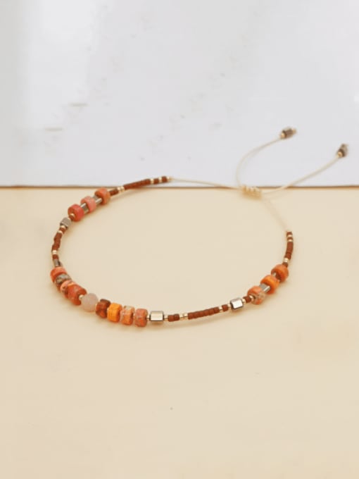 Roxi Miyuki Millet Bead Multi Color Geometric Bohemia Handmade Beaded Bracelet