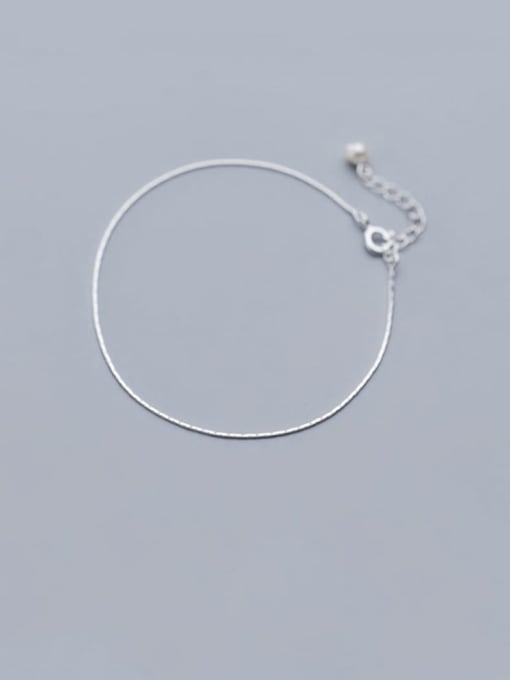 Rosh 925 Sterling Silver Minimalist  Link Bracelet 1