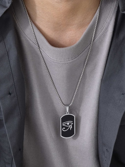 CONG Stainless steel Geometric Minimalist Necklace 1