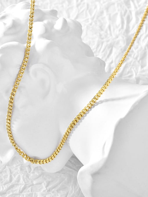 CHARME Brass Minimalist Cable Chain 0