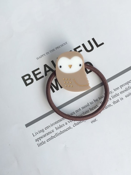 11 Brown Owl Cellulose Acetate Cute Leopard Hair Rope