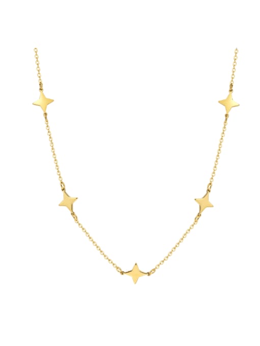 LI MUMU Stainless steel Star Minimalist Necklace 0