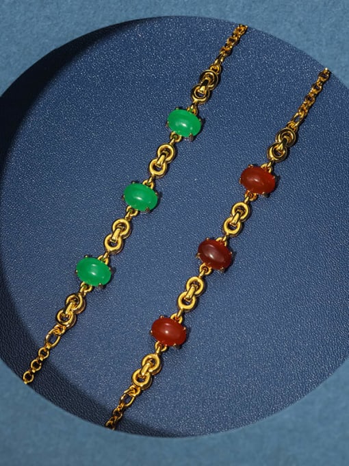 XP Alloy Cubic Zirconia Geometric Vintage Bracelet 3