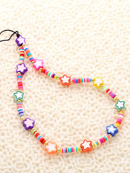 CC Multi Color Polymer Clay Star Bohemia Mobile Phone Accessories 3