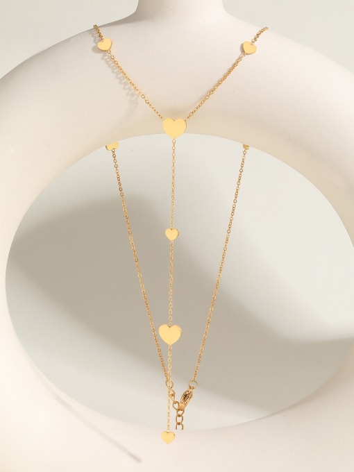 LI MUMU Stainless steel Tassel Minimalist Lariat Necklace 2