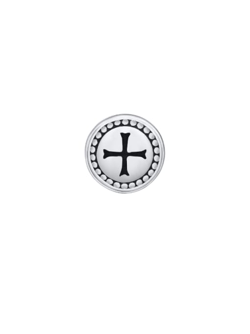 CONG Stainless steel Geometric Hip Hop Single Earring ( Single -Only One)