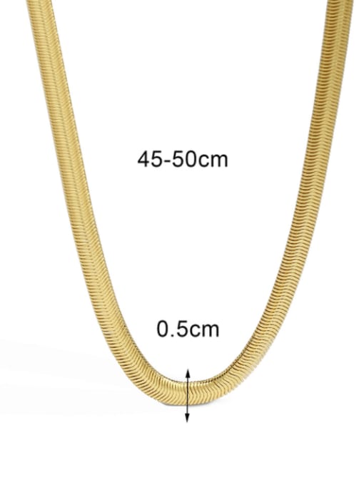 CHARME Brass Snake Vintage Snake bone chain Necklace 4