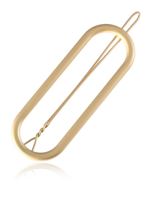 Mist Gold Alloy Minimalist Geometric  Hair Pin