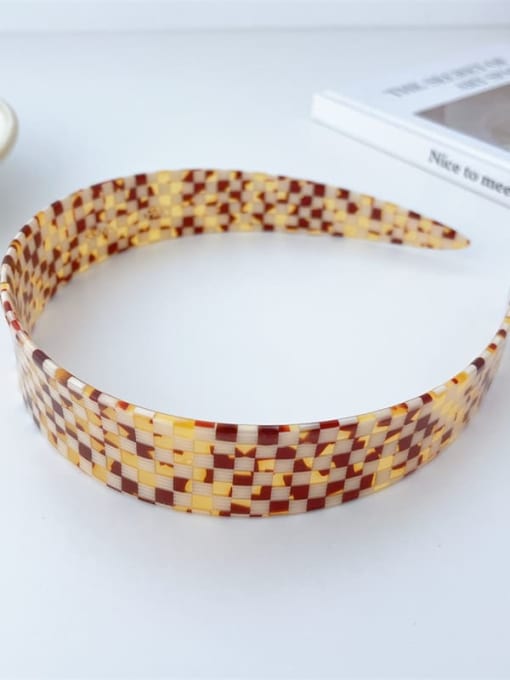 K063 13cm Cellulose Acetate Trend Geometric Alloy Jaw Hair Claw