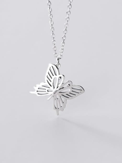Rosh 925 Sterling Silver Butterfly Vintage Necklace 3