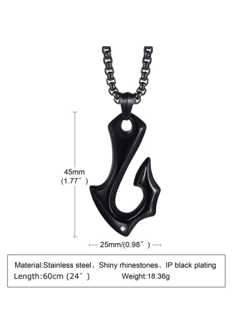 CONG Stainless steel Irregular Minimalist Necklace 3