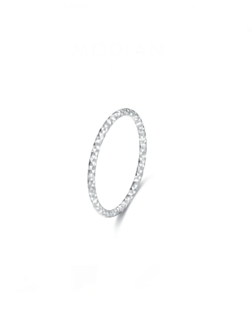 S925 sterling silver 925 Sterling Silver Geometric Minimalist Band Ring