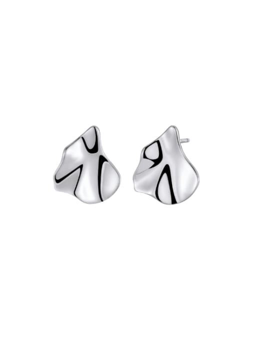 XBOX 925 Sterling Silver Geometric Minimalist Stud Earring