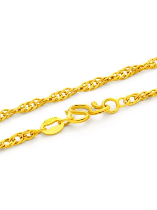 Open Sky Brass Minimalist Cable Chain 2
