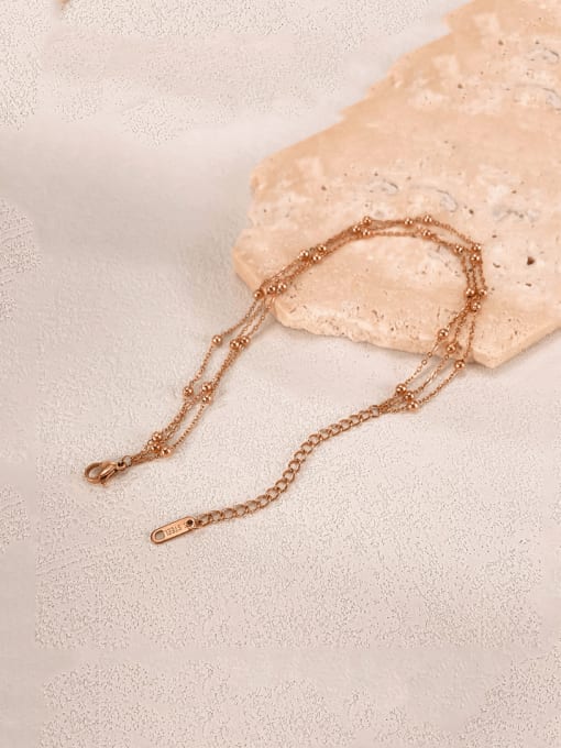 Open Sky Stainless steel  Multi-layer Anklet 1