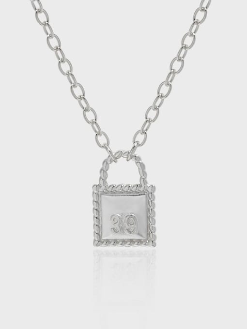 DAKA 925 Sterling Silver Locket Minimalist Necklace 0