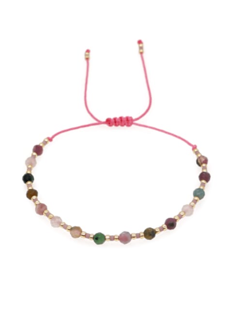 B B220001G Bohemia   Multi Color Miyuki  Millet Bead   Handmade Beaded Bracelet