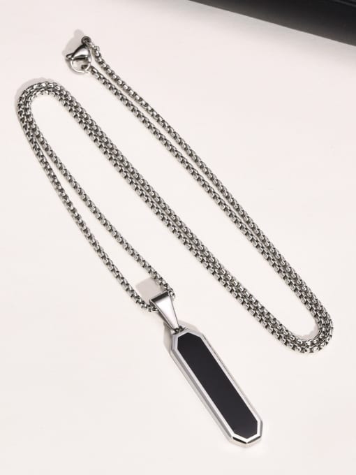 CONG Stainless steel Hip Hop  Geometric Pendant 2