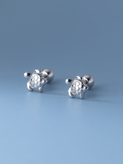 Rosh 925 Sterling Silver Turtle Cute Stud Earring 3