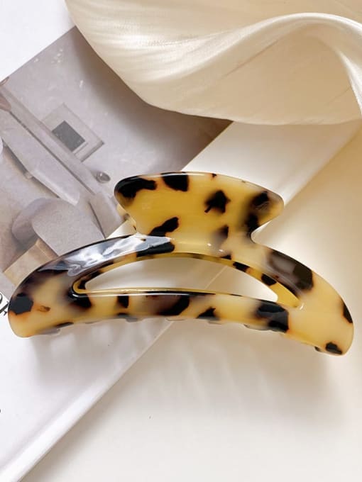 Hawksbill shell 10.5cm Cellulose Acetate Minimalist Geometric Alloy Multi Color Jaw Hair Claw