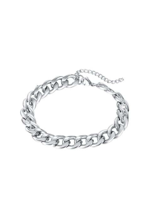 1188 Bracelet Titanium Steel Hollow Geometric  Chain Hip Hop Link Bracelet