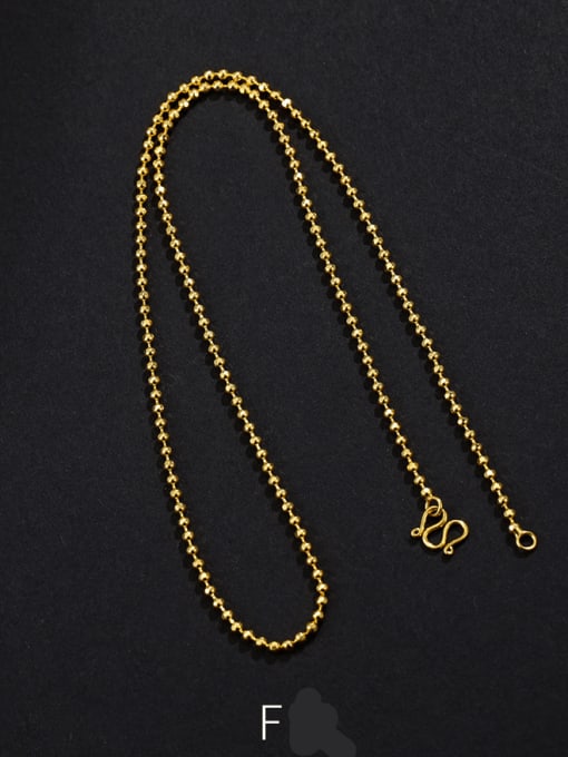 2mmf style 43.7cm Alloy Ball Vintage Bead Chain