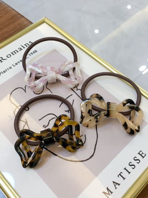 Chimera Cellulose Acetate Vintage Bowknot Hair Rope 1