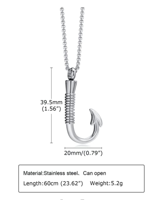 CONG Stainless steel Irregular Minimalist Necklace 4