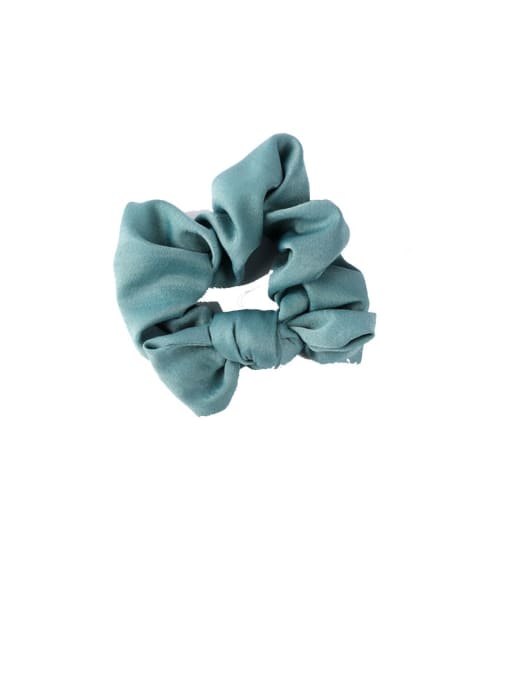 D blue Ribbon bow headband tied hair hair band