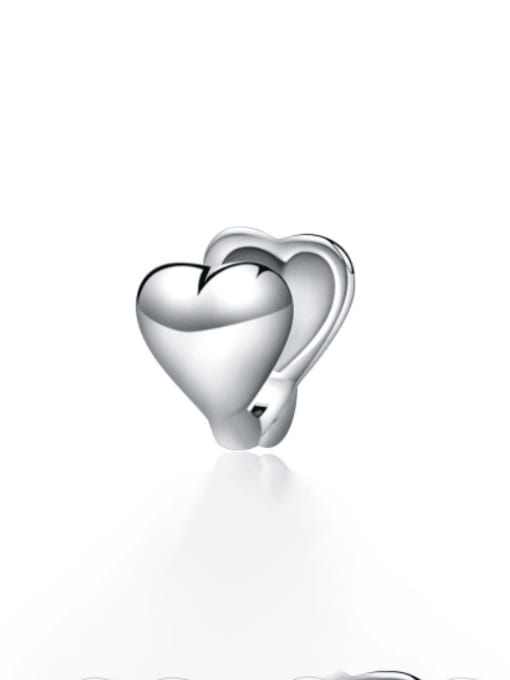steel Titanium Steel Heart Minimalist Single Earring(Single-Only One)