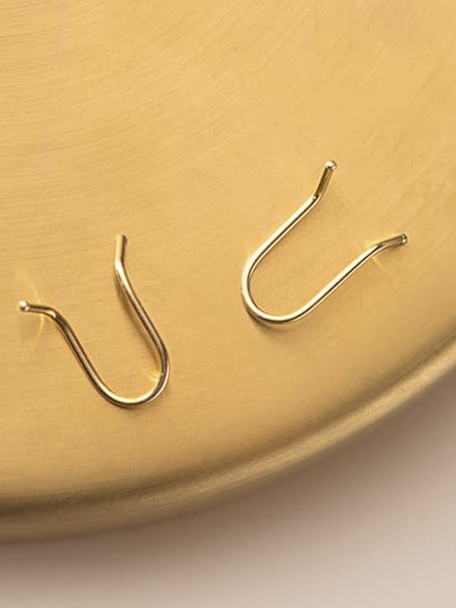Rosh 925 Sterling Silver Geometric Minimalist Clip Earring 2