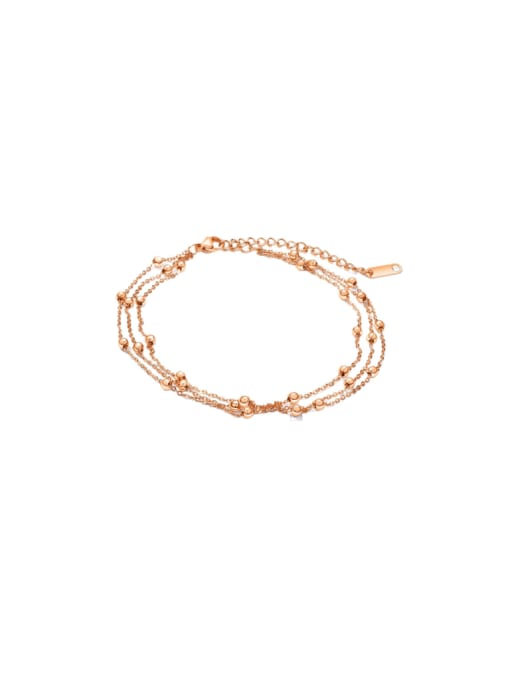 Open Sky Stainless steel  Multi-layer Anklet 0