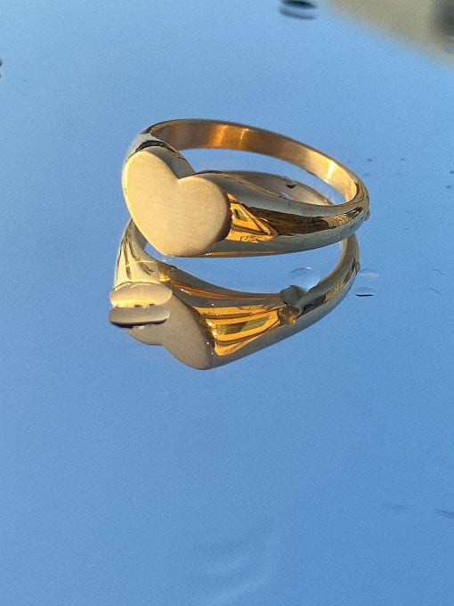 Love naked ring No.68 Titanium Steel Geometric Vintage Band Ring