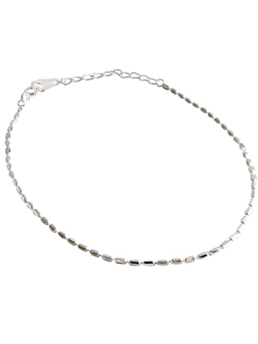 DAKA 925 Sterling Silver Minimalist Link Bracelet 3