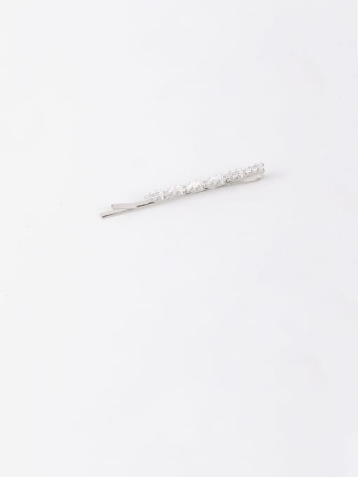B flat (silver) Alloy With Rose Gold Plated Fashion Geometric Hair Pins