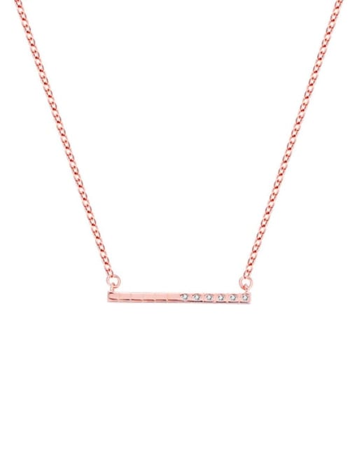 RINNTIN 925 Sterling Silver Geometric Necklace