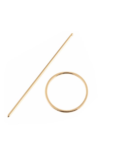 golden Alloy Minimalist Geometric Hair Stick