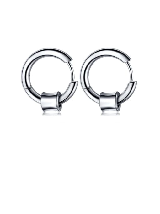 559 Earrings Titanium Geometric Minimalist Huggie Earring