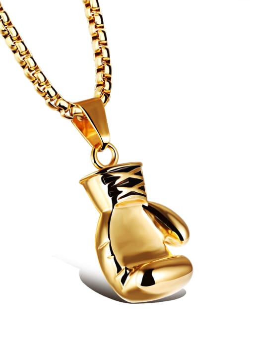 gold big formula bead chain 460 Titanium Irregular Vintage Fist pendant solid couple clavicle outfit Necklace