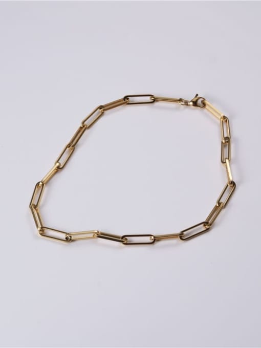 GROSE Titanium Steel Geometric Vintage Hollow  Chain Necklace 0
