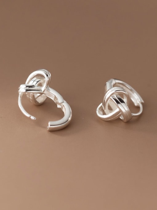Rosh 925 Sterling Silver Bowknot Trend Stud Earring 3