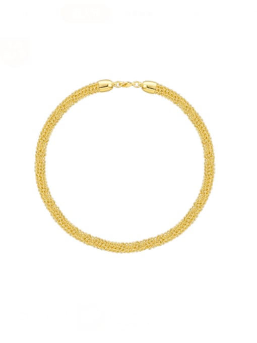 CHARME Brass Geometric Minimalist Necklace 0